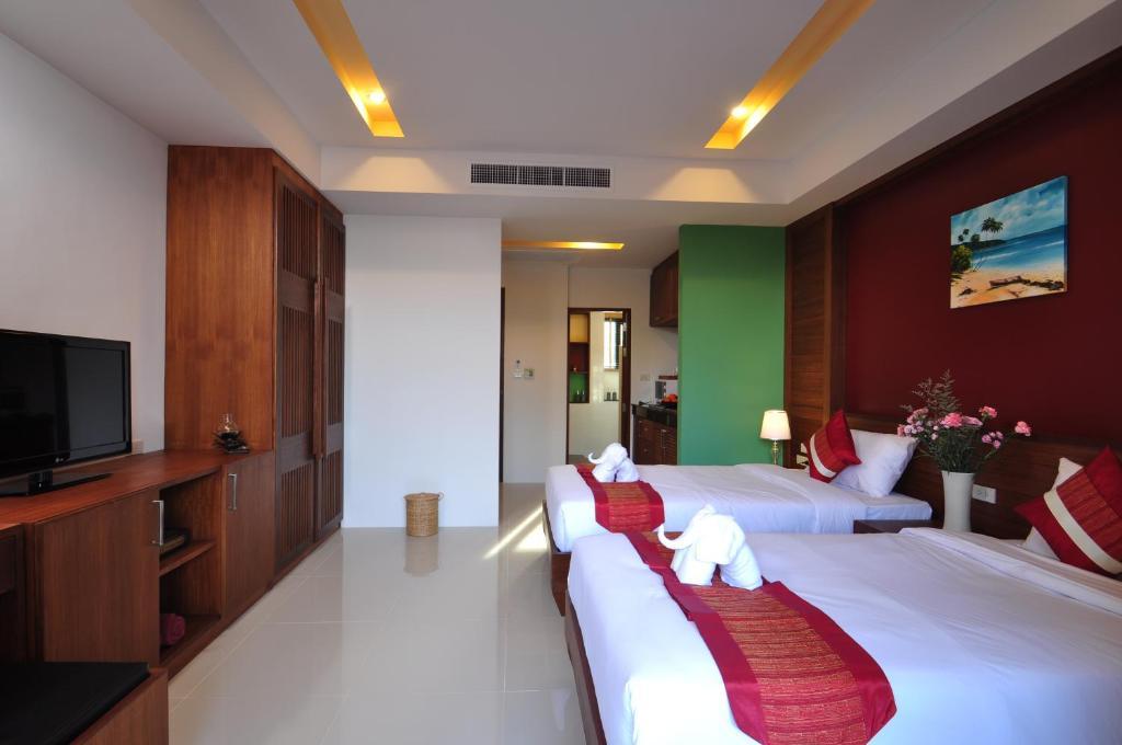 Samui Honey Tara Villa Residence Choeng Mon Quarto foto
